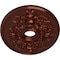 Ekena Millwork Alexa Medallion (Canopies up to 5 5/8"), 30 3/4"W x 21 1/4"H x 3 7/8"ID x 1 5/8"P, Antique Copper CM21X30ALACS - alternate 4